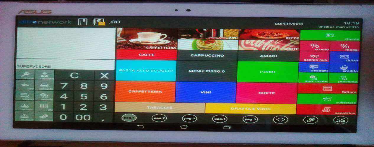 XPOS MOBILE SOFTWARE RISTORANTI TOUCH SCREEN CAMF VENDITA ASSISTENZA BRESCIA E PROVINCIA 